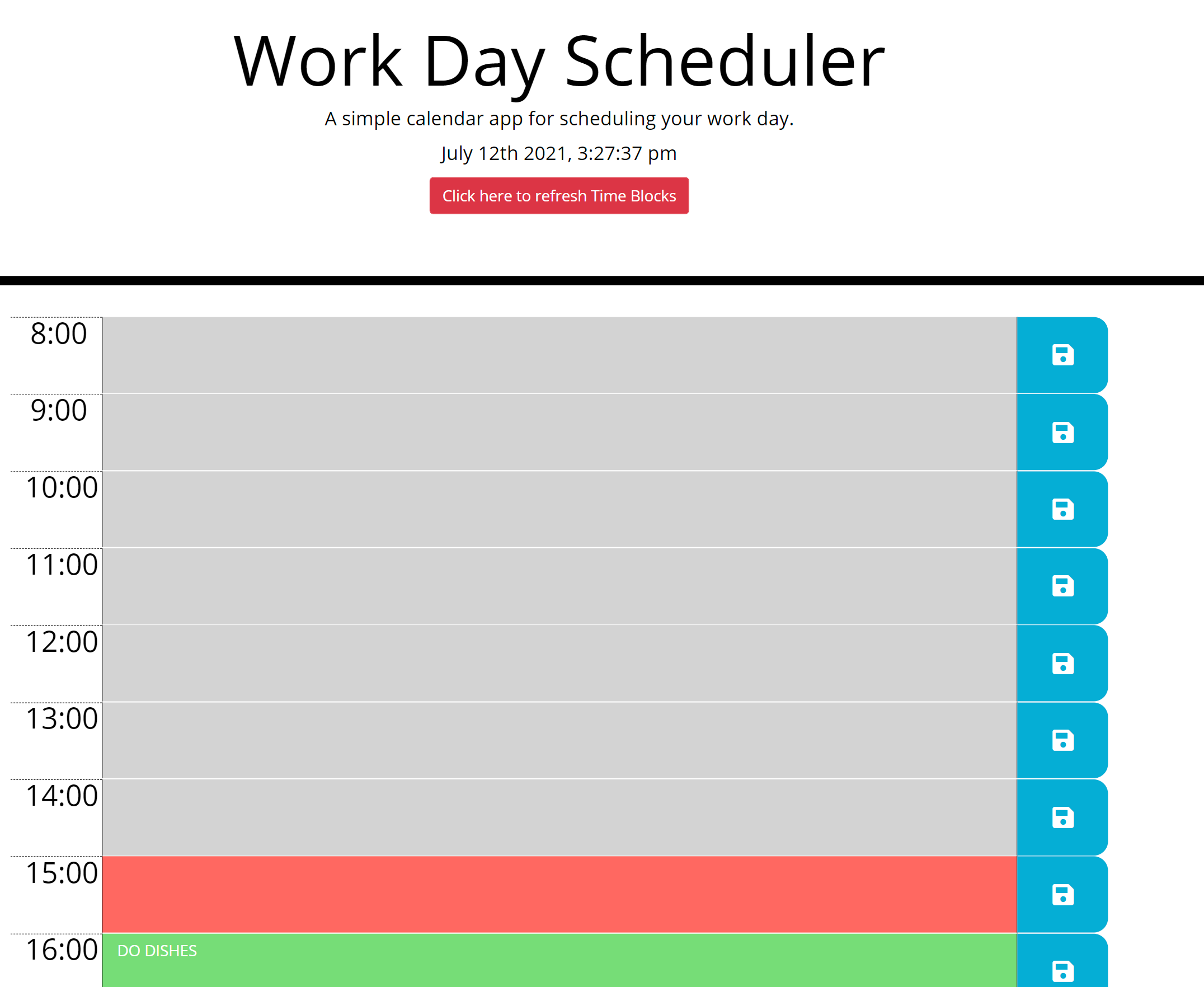 GitHub - ElijahRomer/DayPlanner: A single day planner that has blocks ...