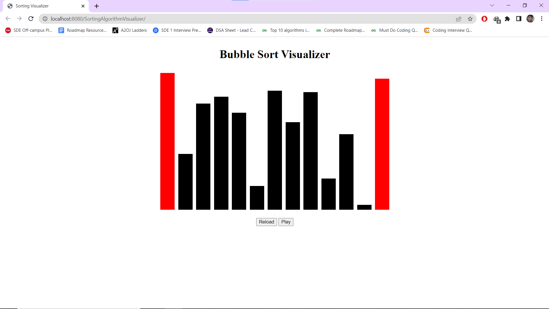 github - urvesh254 bubble-sort-visulization: this... GitHub - nishant474/BubbleSortVisualizer