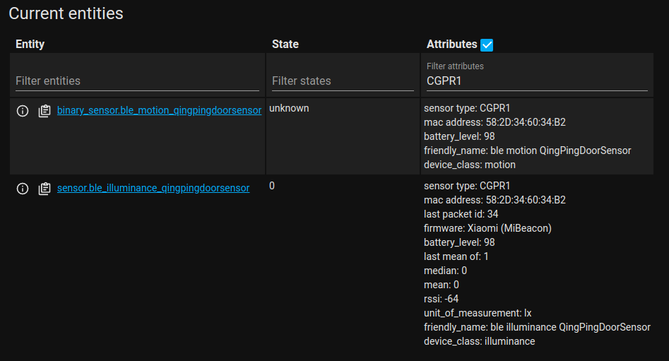 CGPR1 not working properly · Issue #306 · custom-components/ble_monitor ...