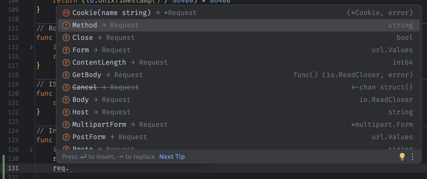 align type/signature info to the right on completion menu · Issue #5154 ...