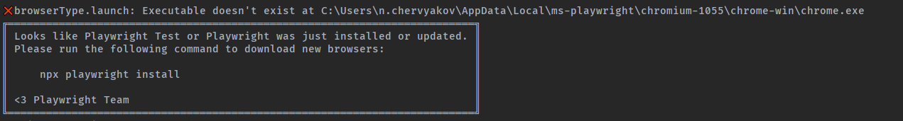 Problem starting npx lost-pixel update · lost-pixel lost-pixel ...