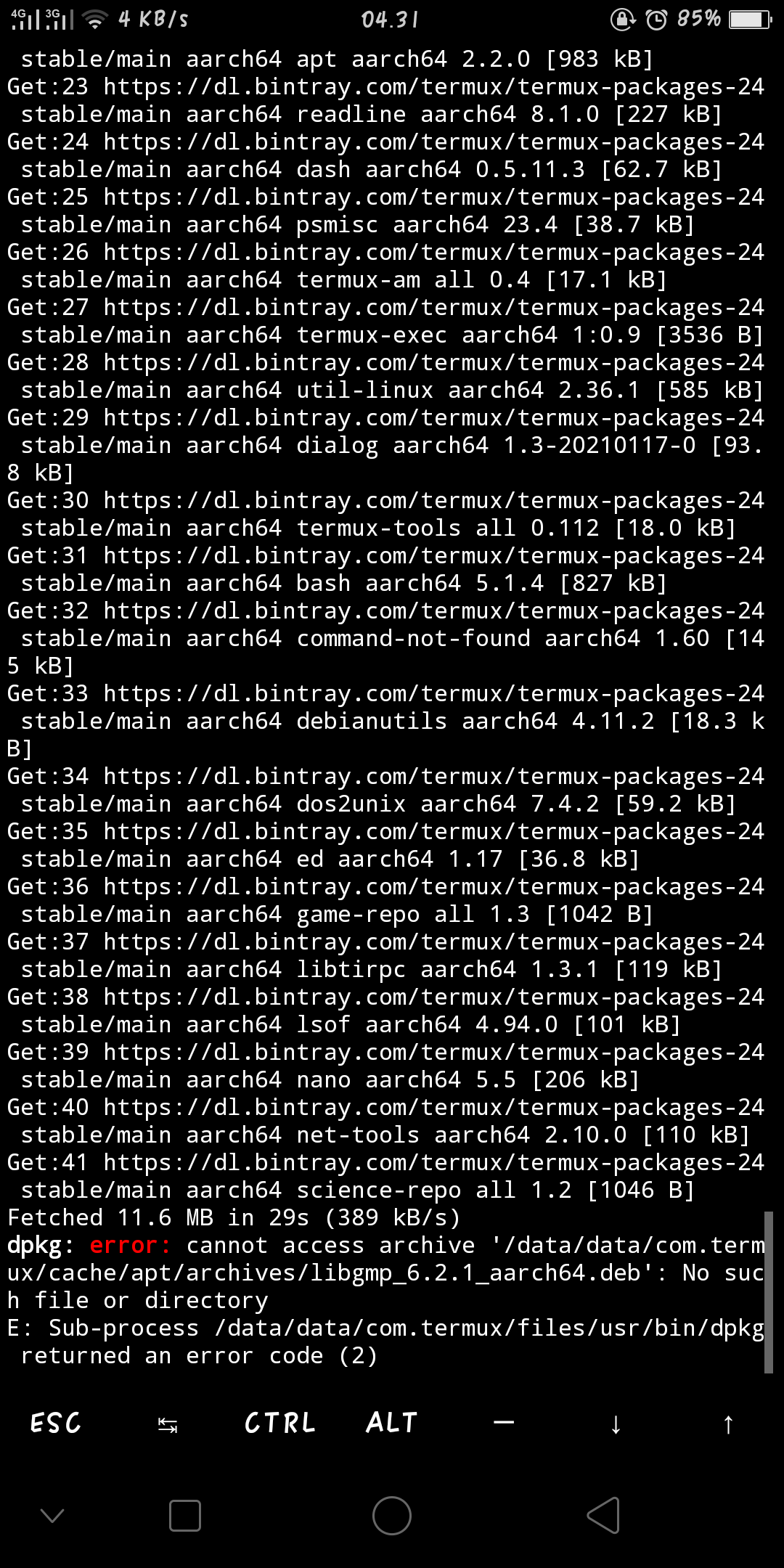 Trouble shooting (2) · Issue #6512 · termux/termux-packages · GitHub