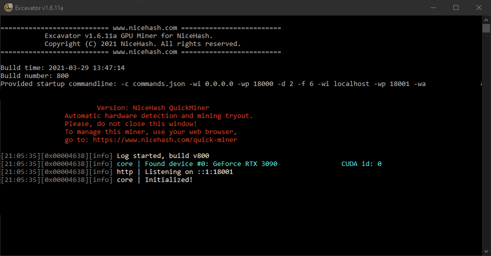 Watchdog API host and port option overwrite launch command line wi and ...