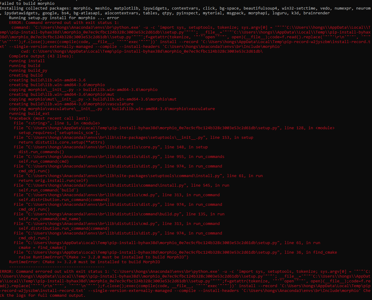 install issues · Issue #159 · brainglobe/brainrender · GitHub