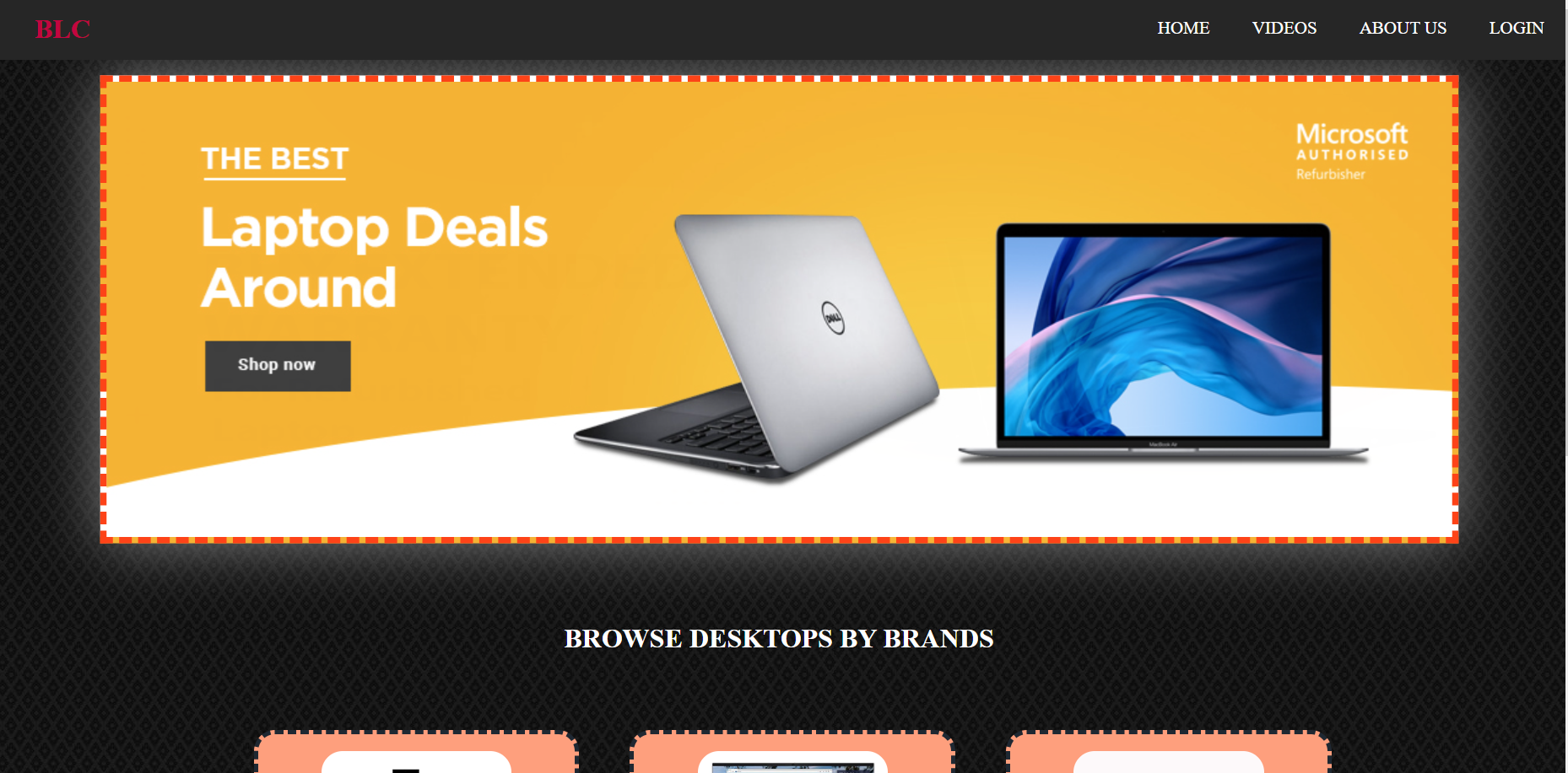 GitHub - KattachaithanyaKumar/Branded-Computers-Laptops: A Branded ...