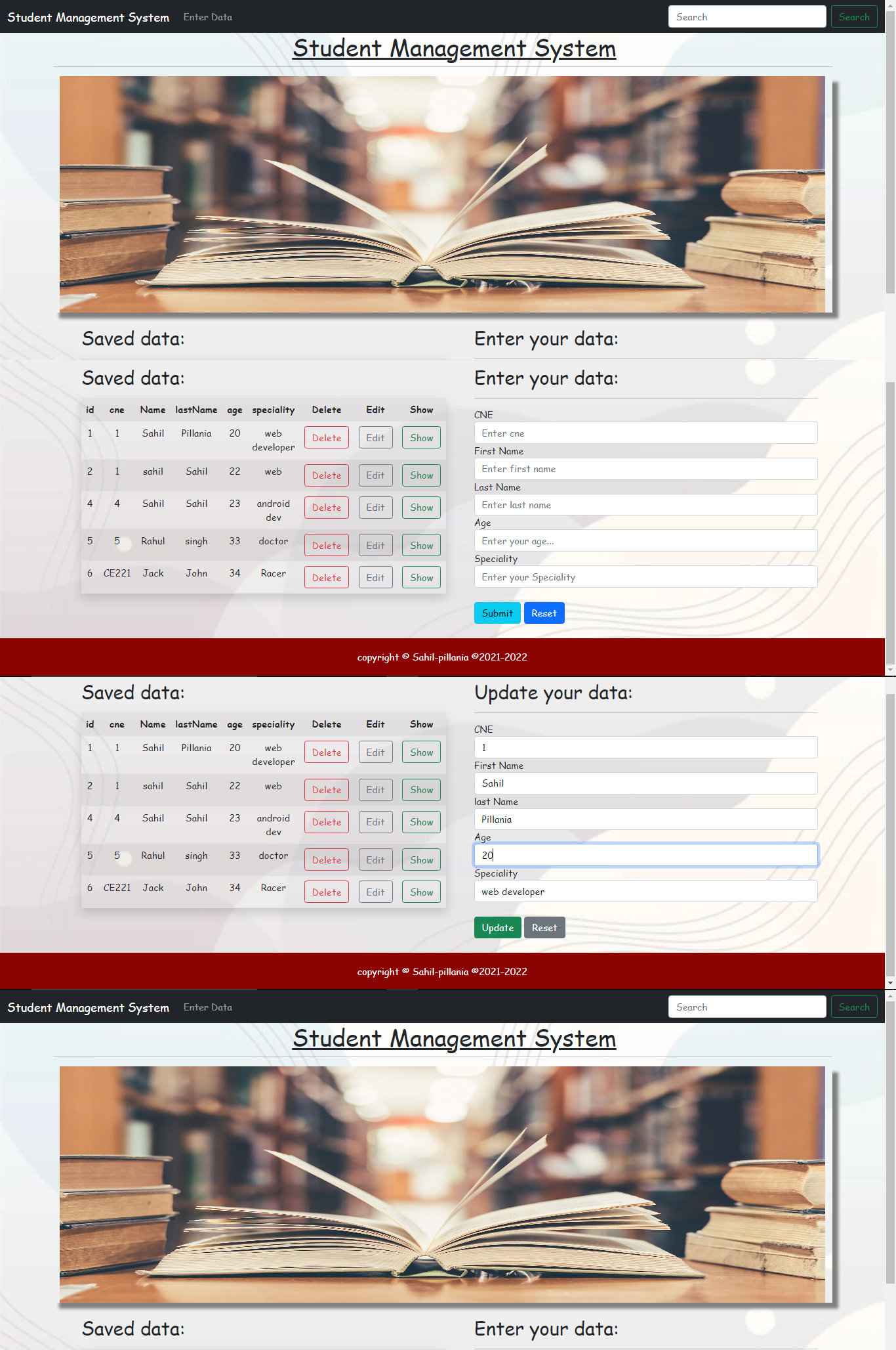 GitHub - Sahil-pillania/Student-Management-_-Laravel-8: This is a ...