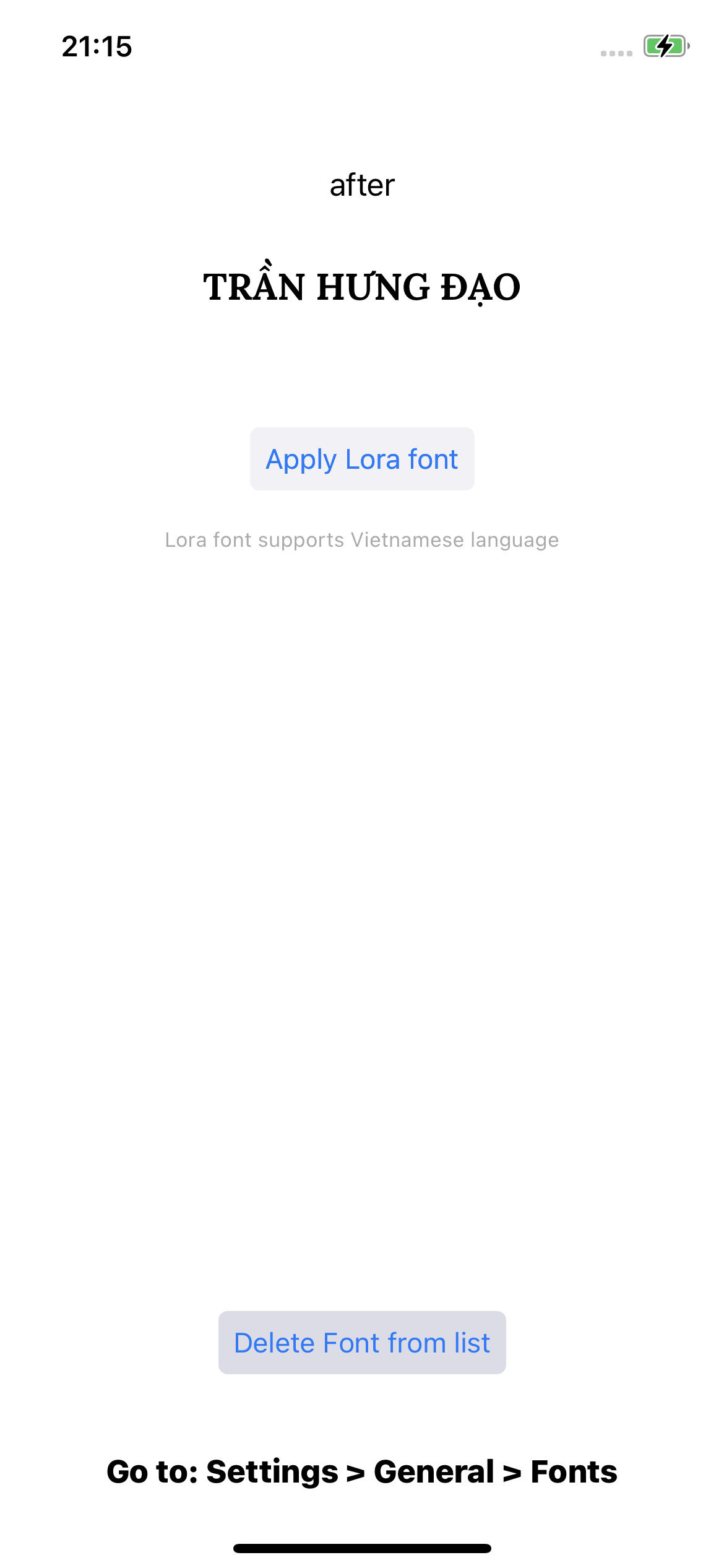 GitHub - dotrinh-DM/FontManageriOS13_WWDC: Demo of installing Font iOS ...