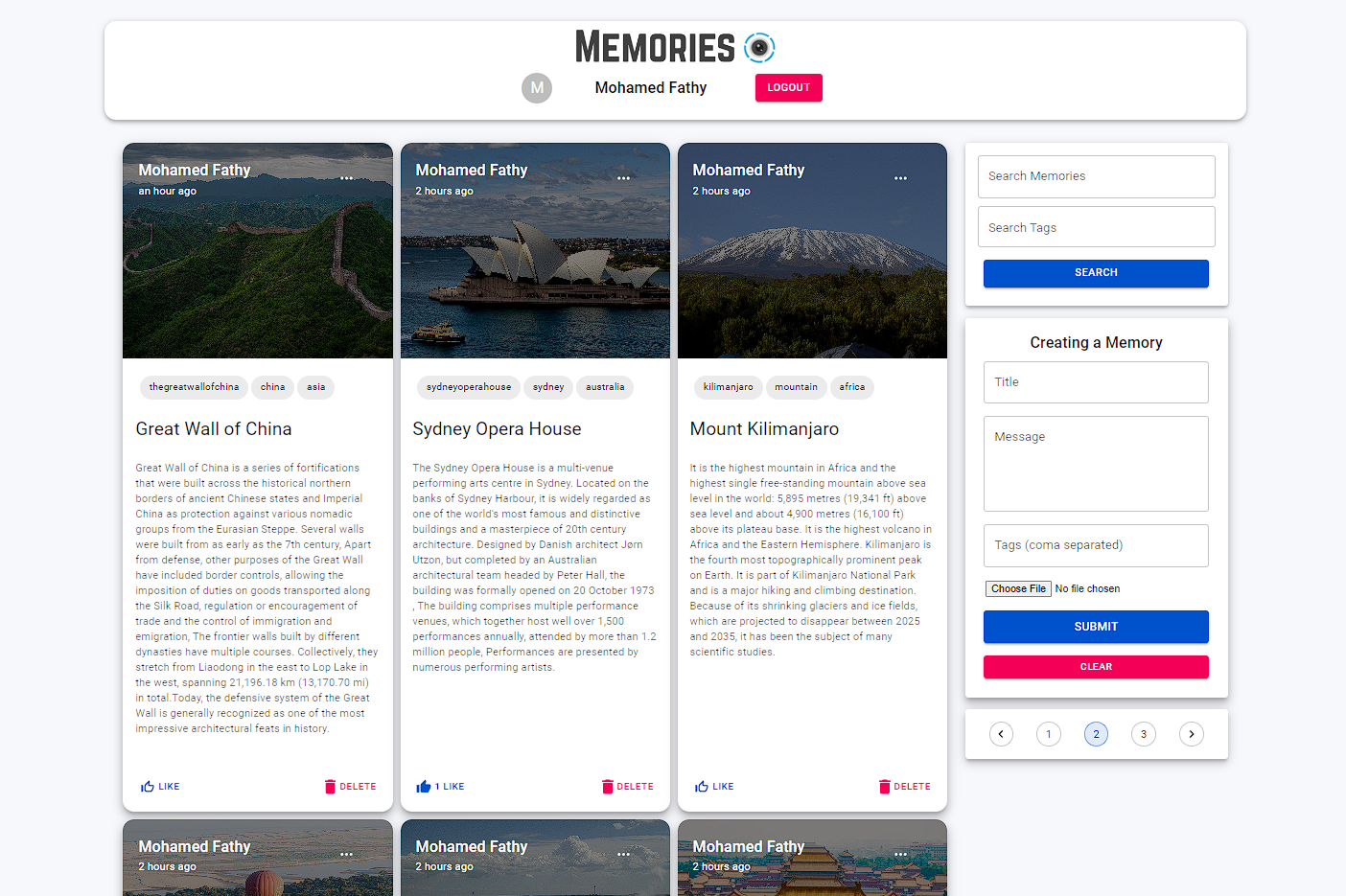 GitHub - MohamedFathyHub/memories