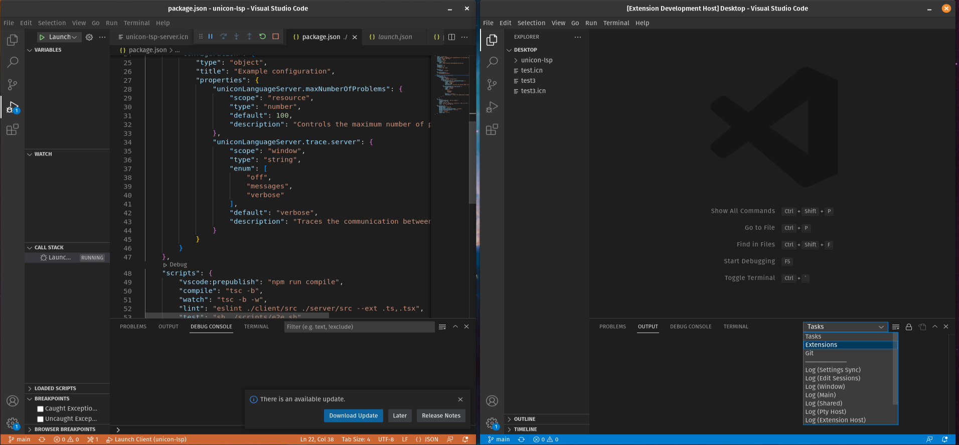 GitHub - mstow597/unicon-lsp