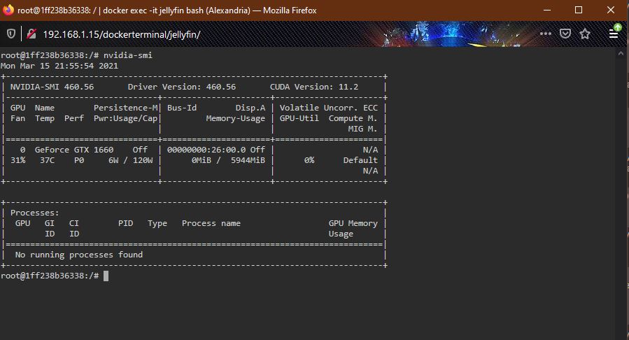 Nvidia Transcode, No Device Available · Issue #5552 · jellyfin/jellyfin ...