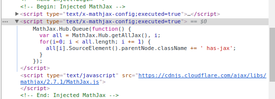 当预览中有用到LaTeX时无法正确渲染 · Issue #529 · iblh/hexo-theme-material · GitHub