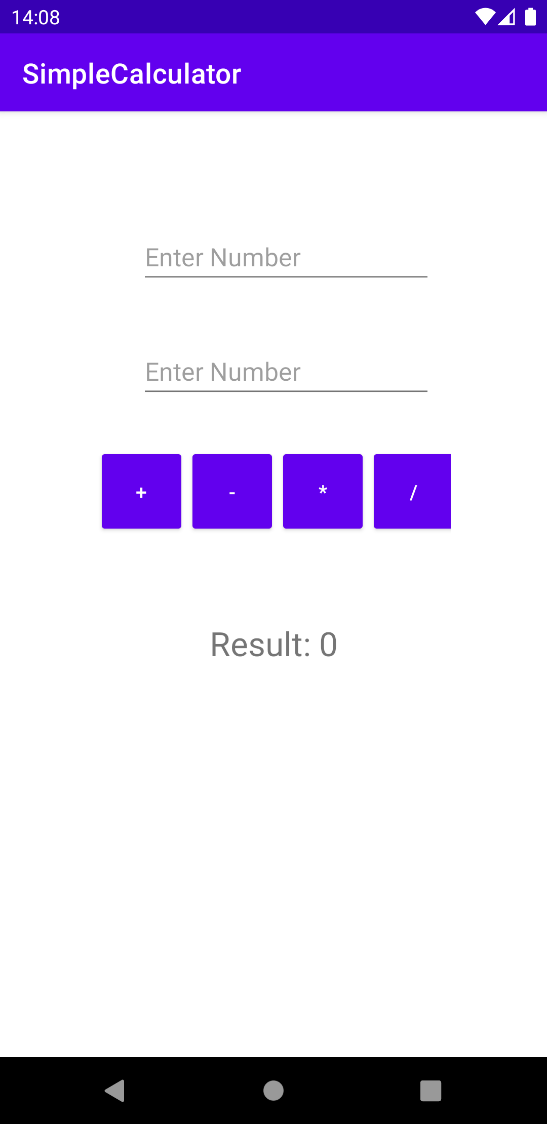 GitHub - emrekoyuncuu/SimpleCalculator