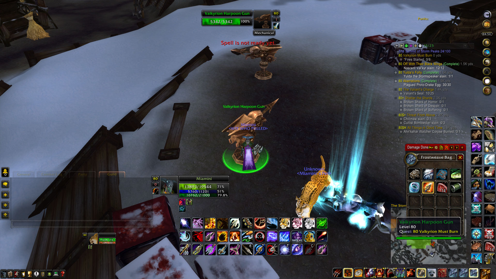 Quest] valkyrion must burn bug · Issue #1724 · WoWManiaUK/Redemption, image size:1920x1080