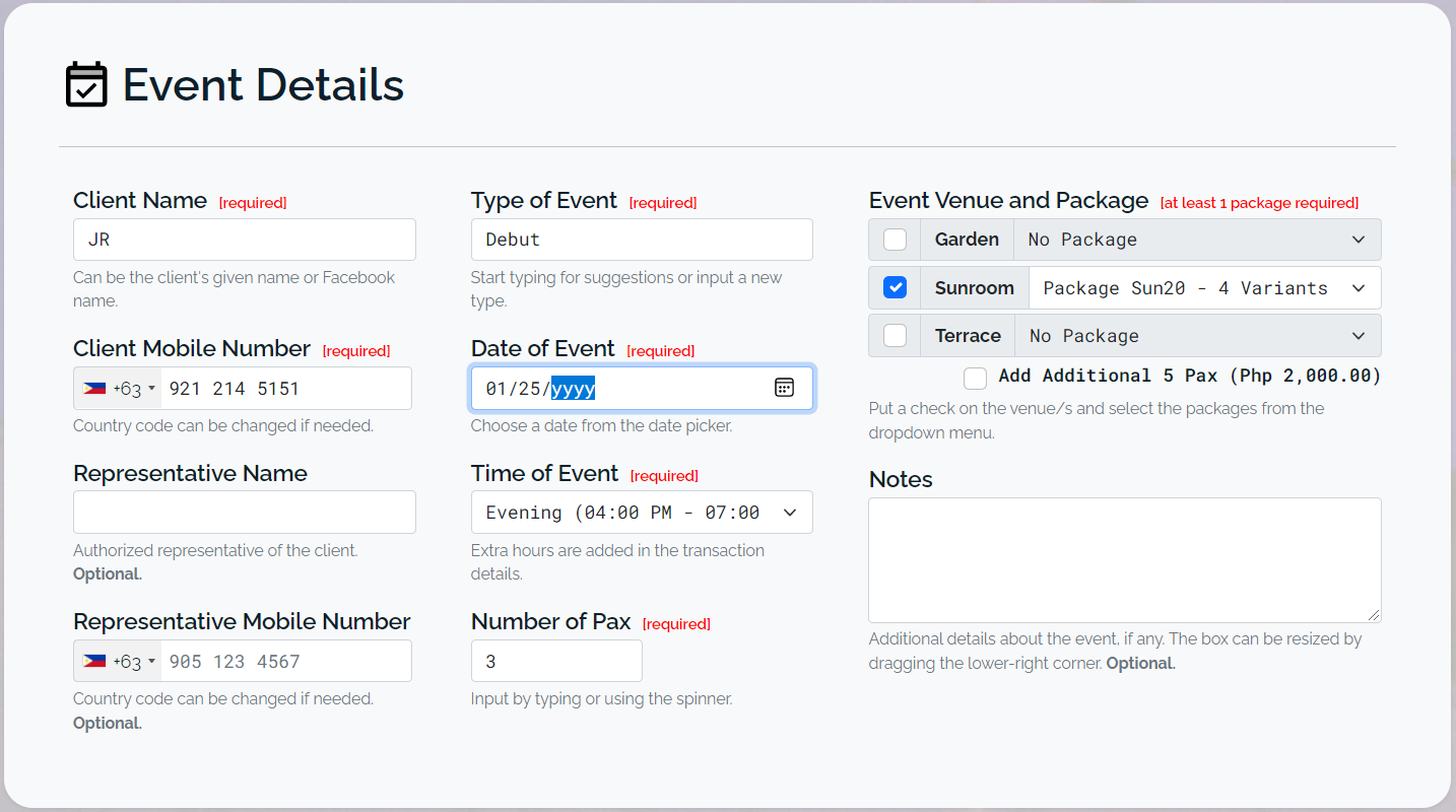 Validation for Date of Event is not functioning · Issue #69 · john-rey ...
