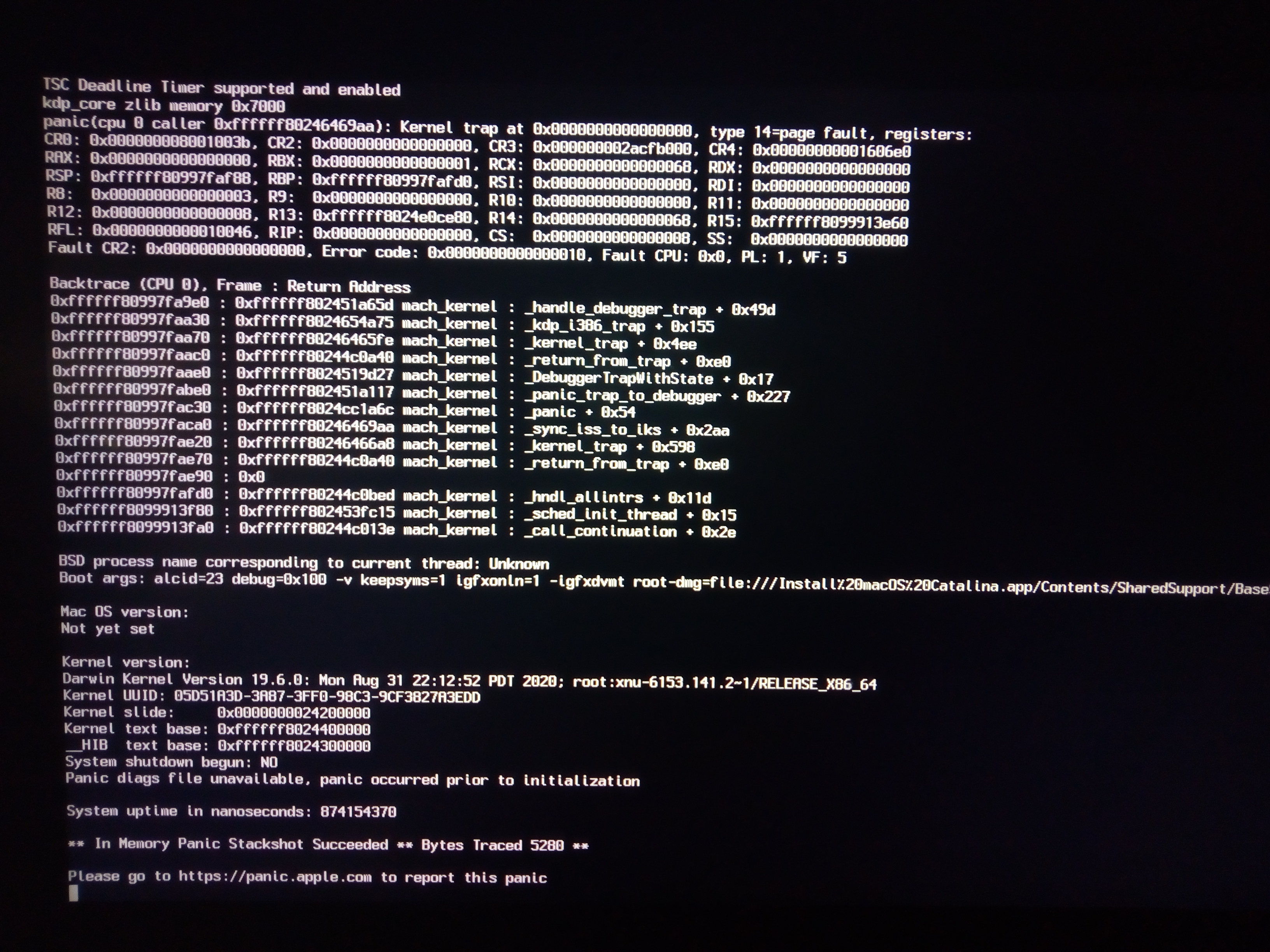 OpenCore: Kernel panic on Fujitsu lifebook T732 · Issue #1849 ...