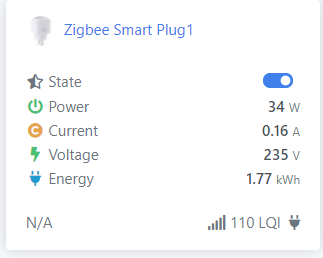 Smart Power Plug not showing statuses · Issue #9252 · Koenkk ...