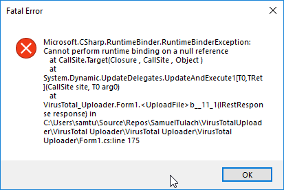 Unable to scan executable files from context menu due to error · Issue ...