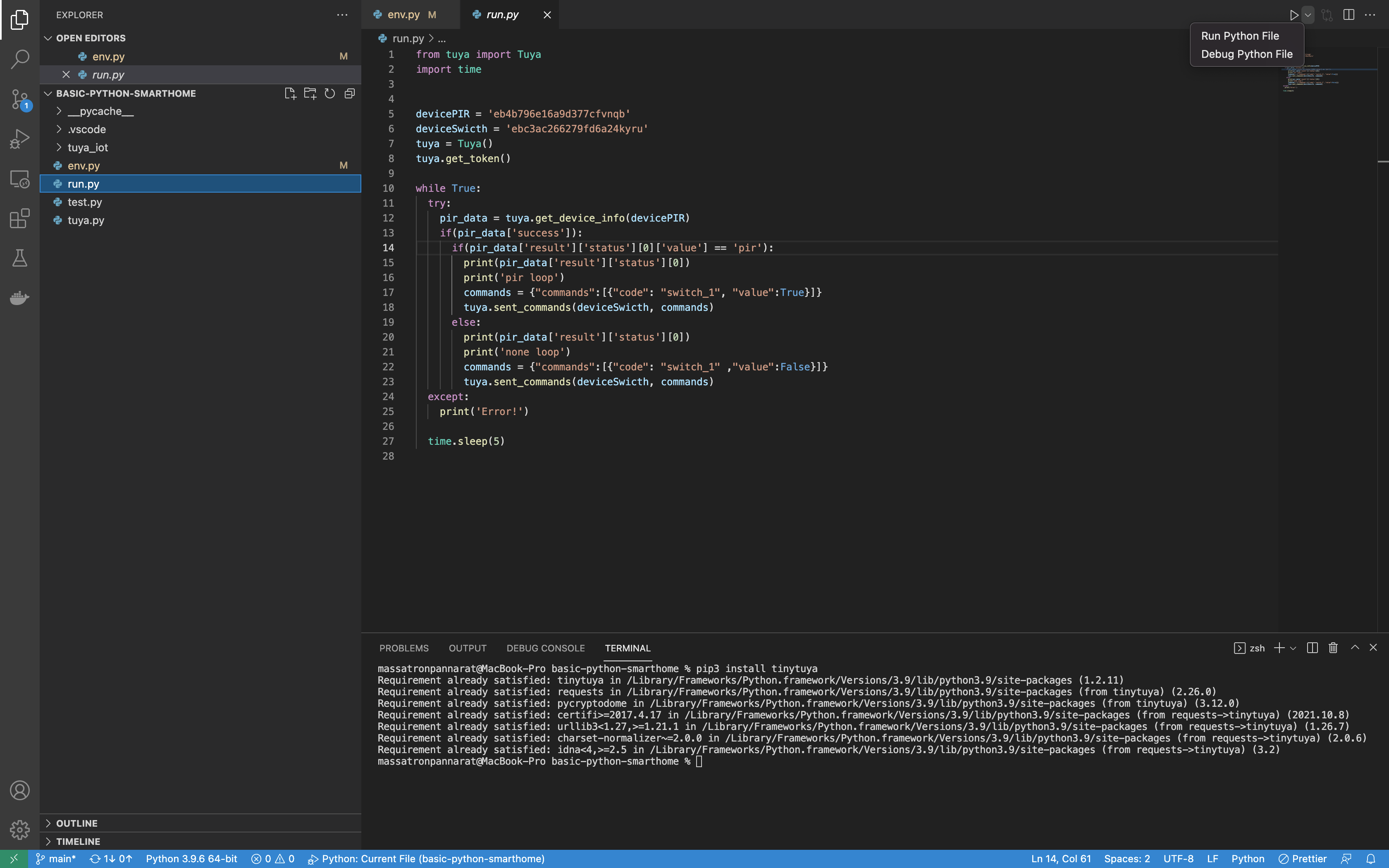 GitHub - i-ofthing-Co-Ltd/basic-python-smarthome: เพื่อการเรียนรู้