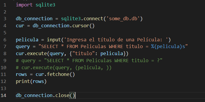 SQL Parametrizado · Issue #234 · IIC2413/Syllabus-2021-2 · GitHub