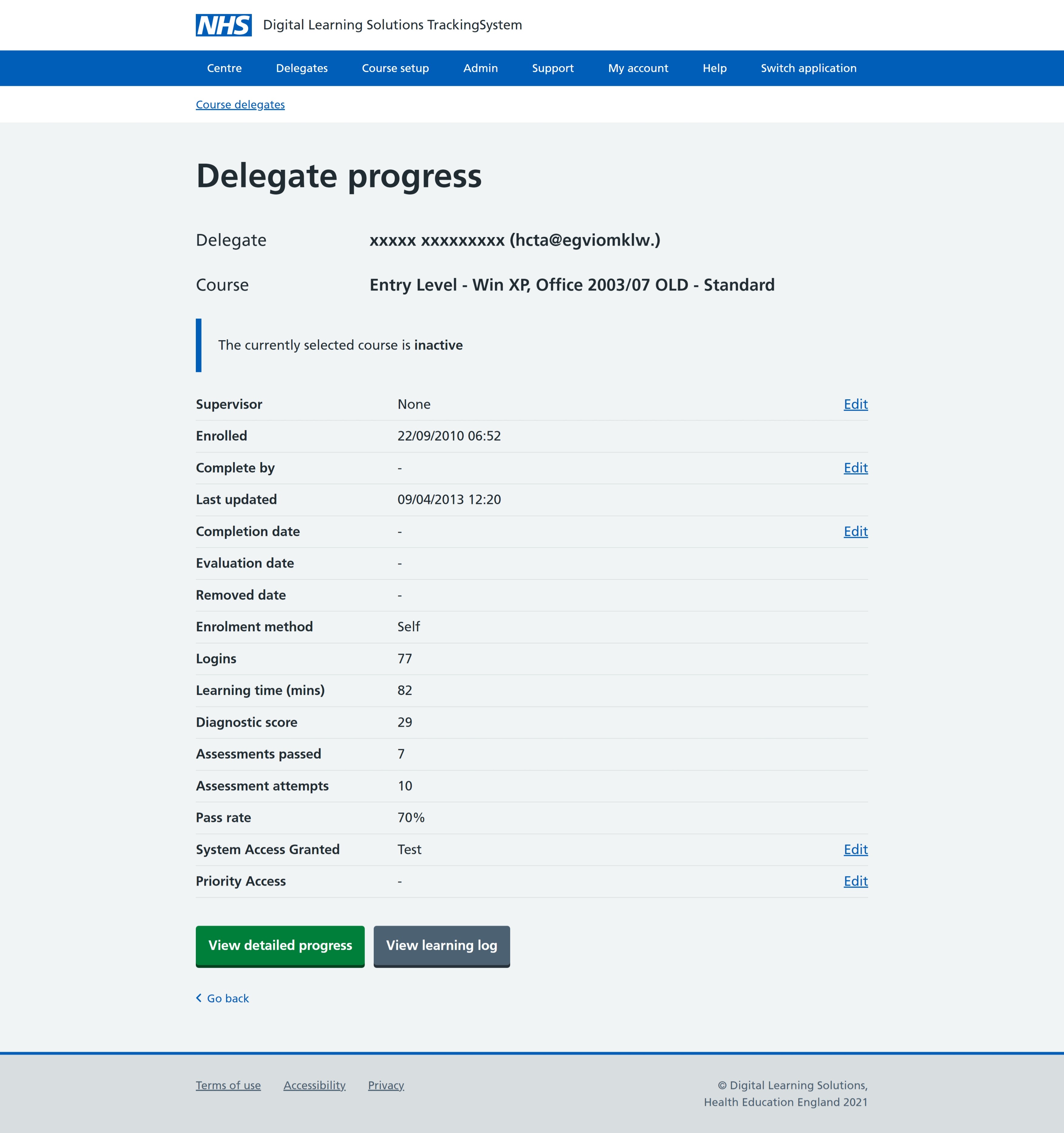 Desktop inactive inset