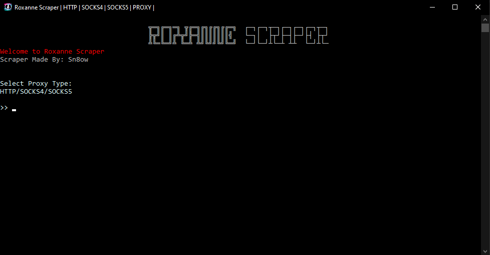 GitHub - Sn8ow/RoxanneScraper: 🥵Most popular🥵 Proxy scraper for getting ...