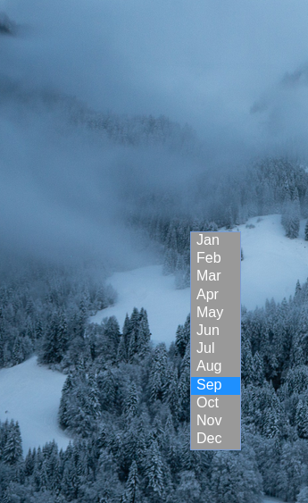 dropdown
