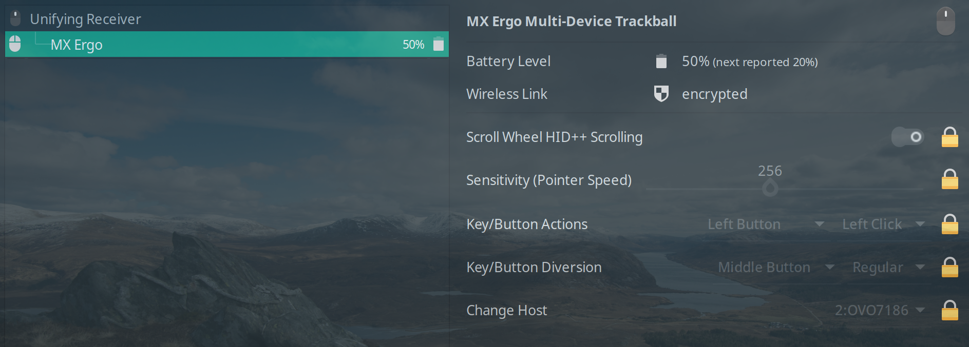 MX Ergo trackball paired successfully but not working · Issue 1252