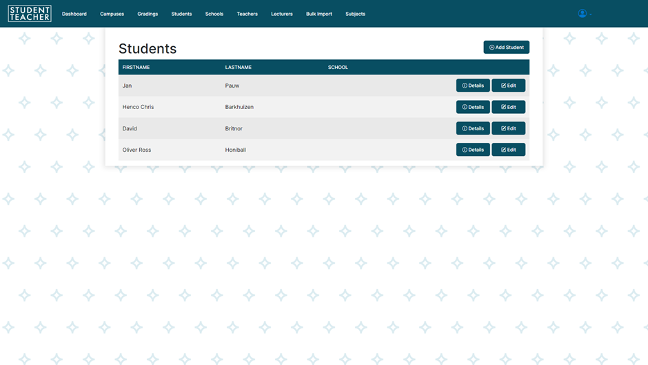 GitHub - JanPauw/StudentTeacher: A web app created to help Teachers and ...