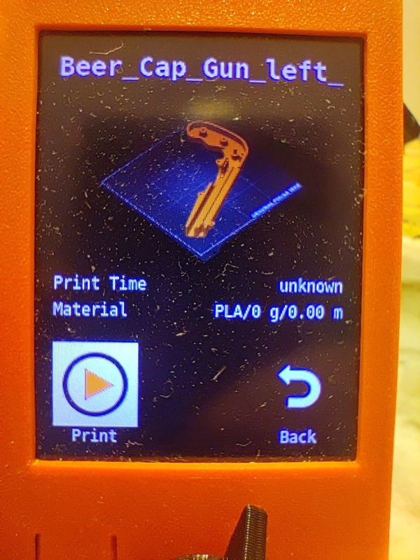 time estimates are missing on gcode files created for the MINI (2.4.0 ...