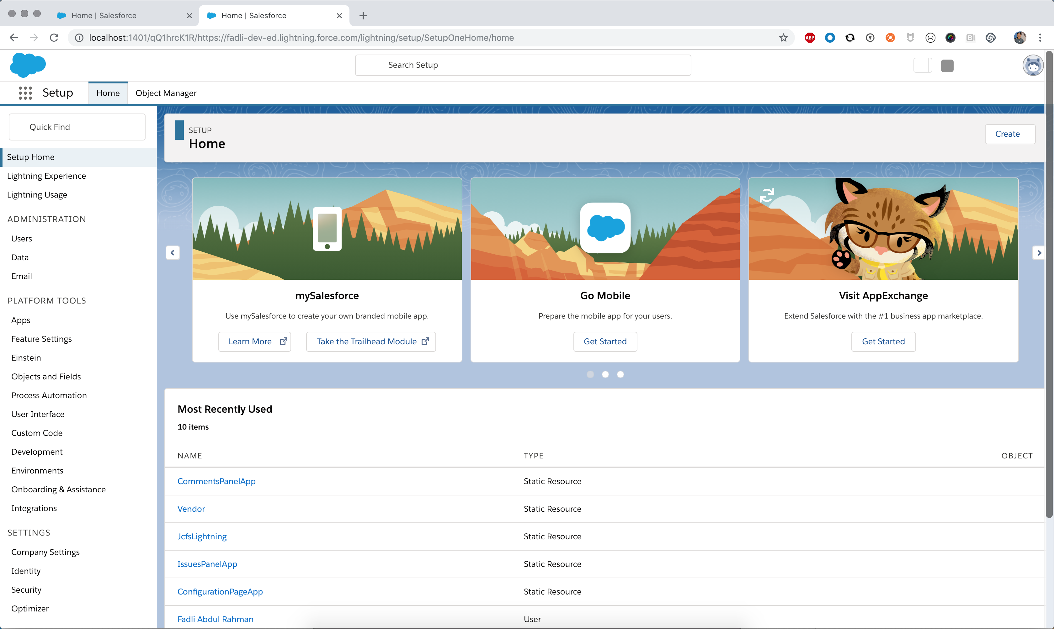 lightning-homepage-proxy