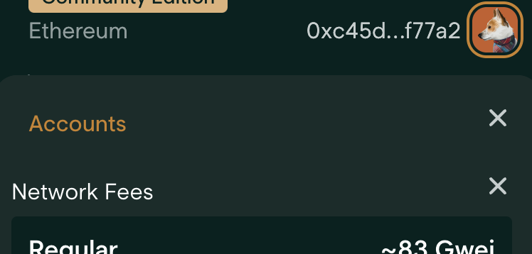 Network fee updates/bugs · Issue #957 · tahowallet/extension · GitHub