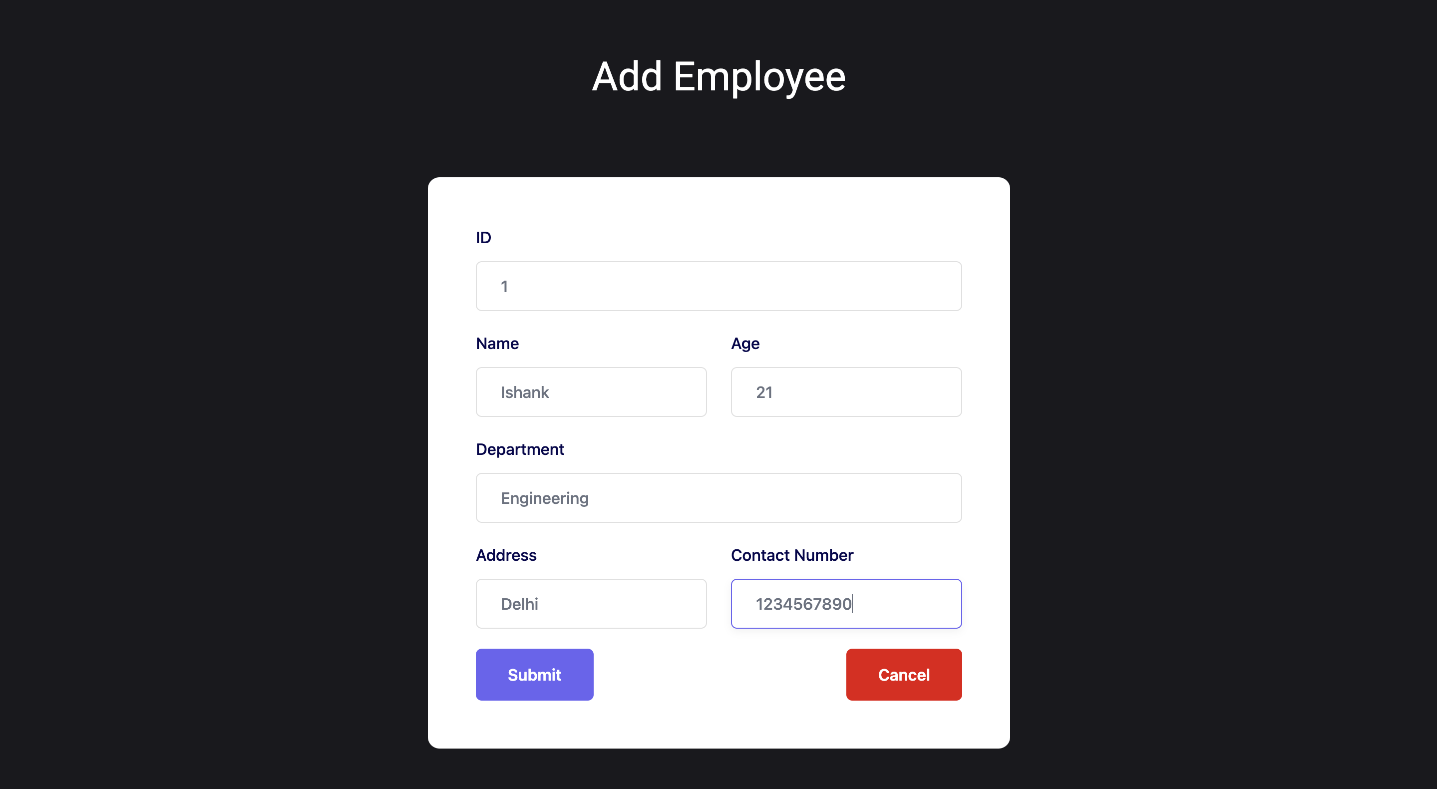 GitHub - ishankbansal/employee-management-system · GitHub