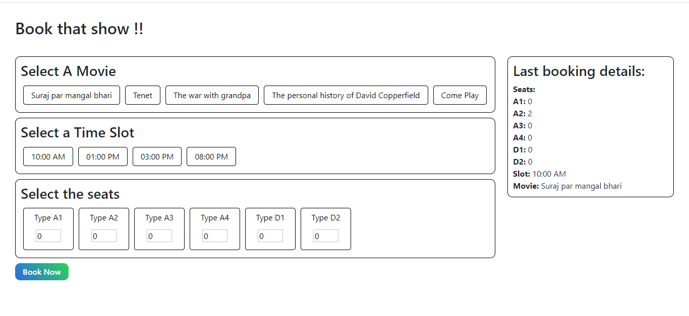GitHub - VinayChaurasiya96/BookMyShowCapstone-Backend-