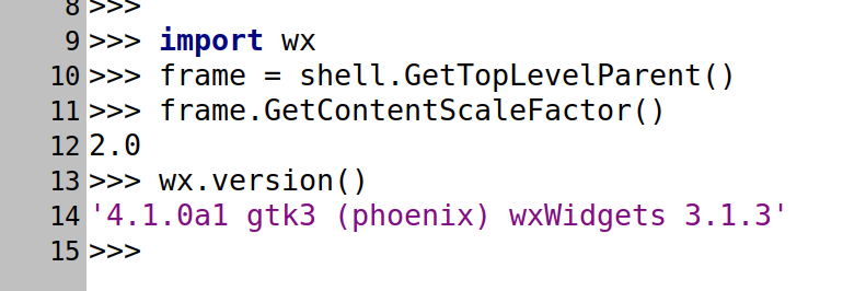 GetContentScaleFactor() returns 1.0 under Linux even if scaling is set ...