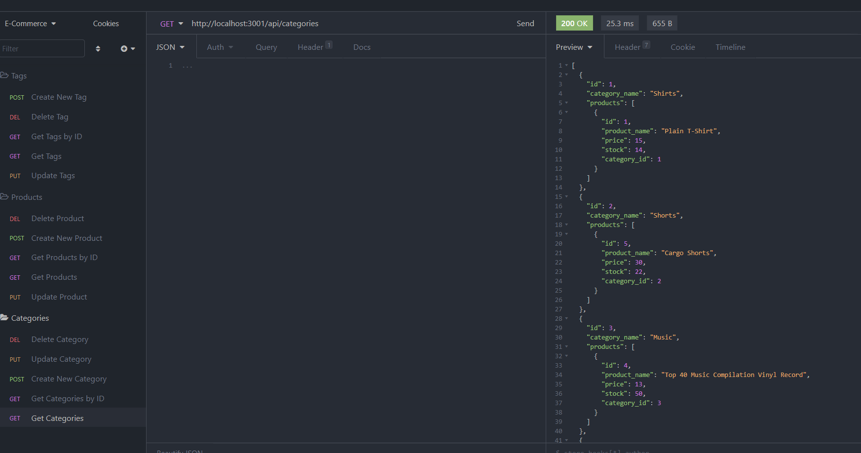 GitHub - JaredWilliam97/E-Commerce-