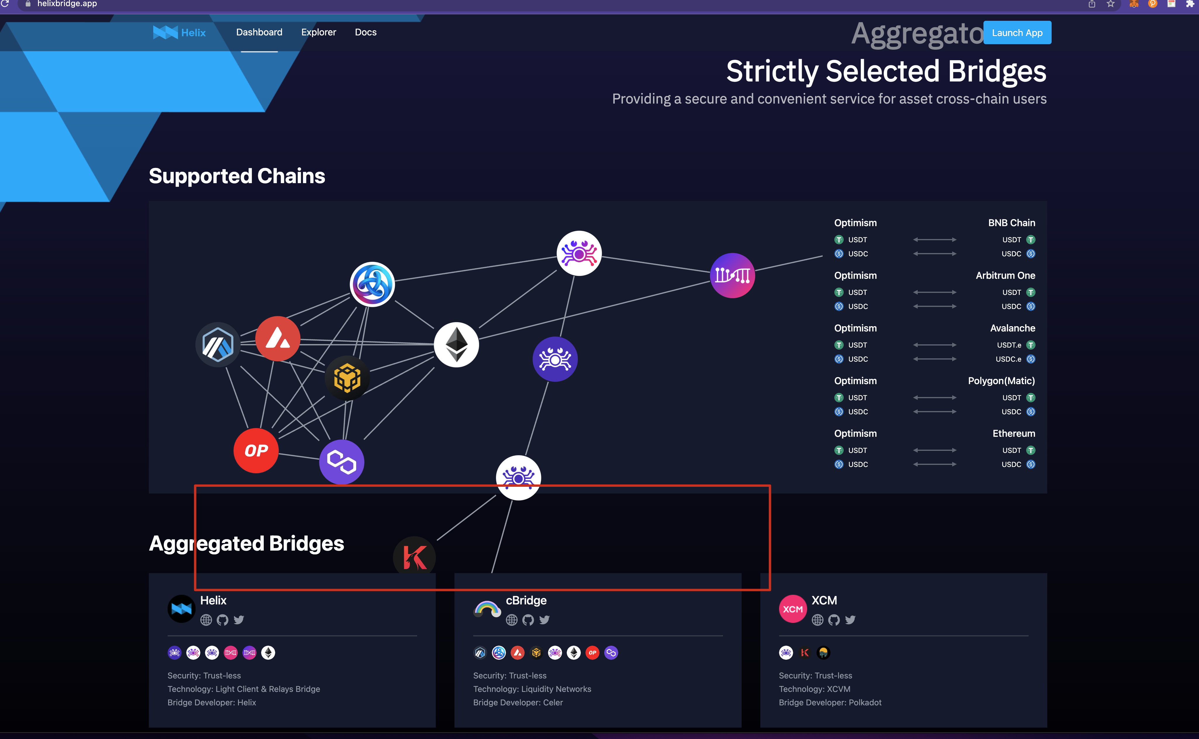 Chains' icons are out of fixed range. · Issue #325 · helix-bridge/helix ...