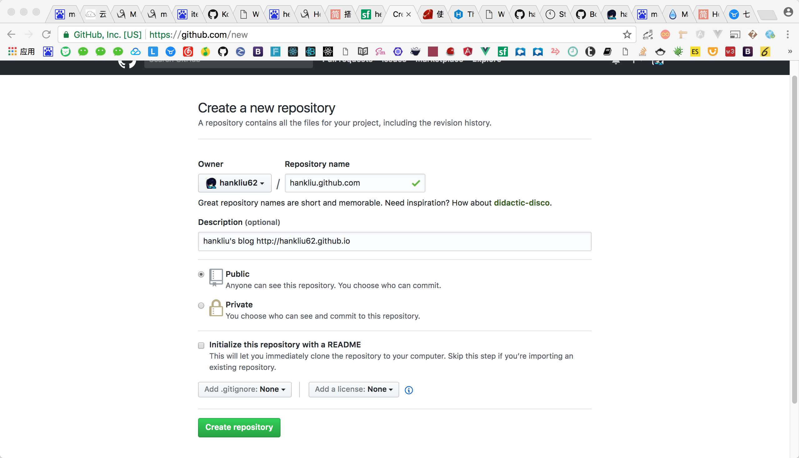 New repository