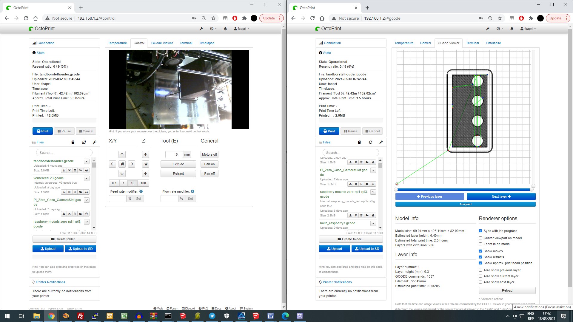 Can't pass LOGIN screen on a FRAMESET environment · Issue 3482 · OctoPrint/OctoPrint · GitHub