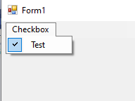 MenuBar checkbox color is different between .NET Core 3 and .NET ...
