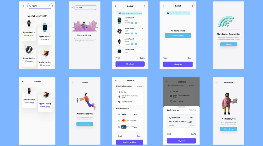 GitHub - Rubaiyatmahe/Esma---Flutter-UI-Kit: Mobile Application UI Kit
