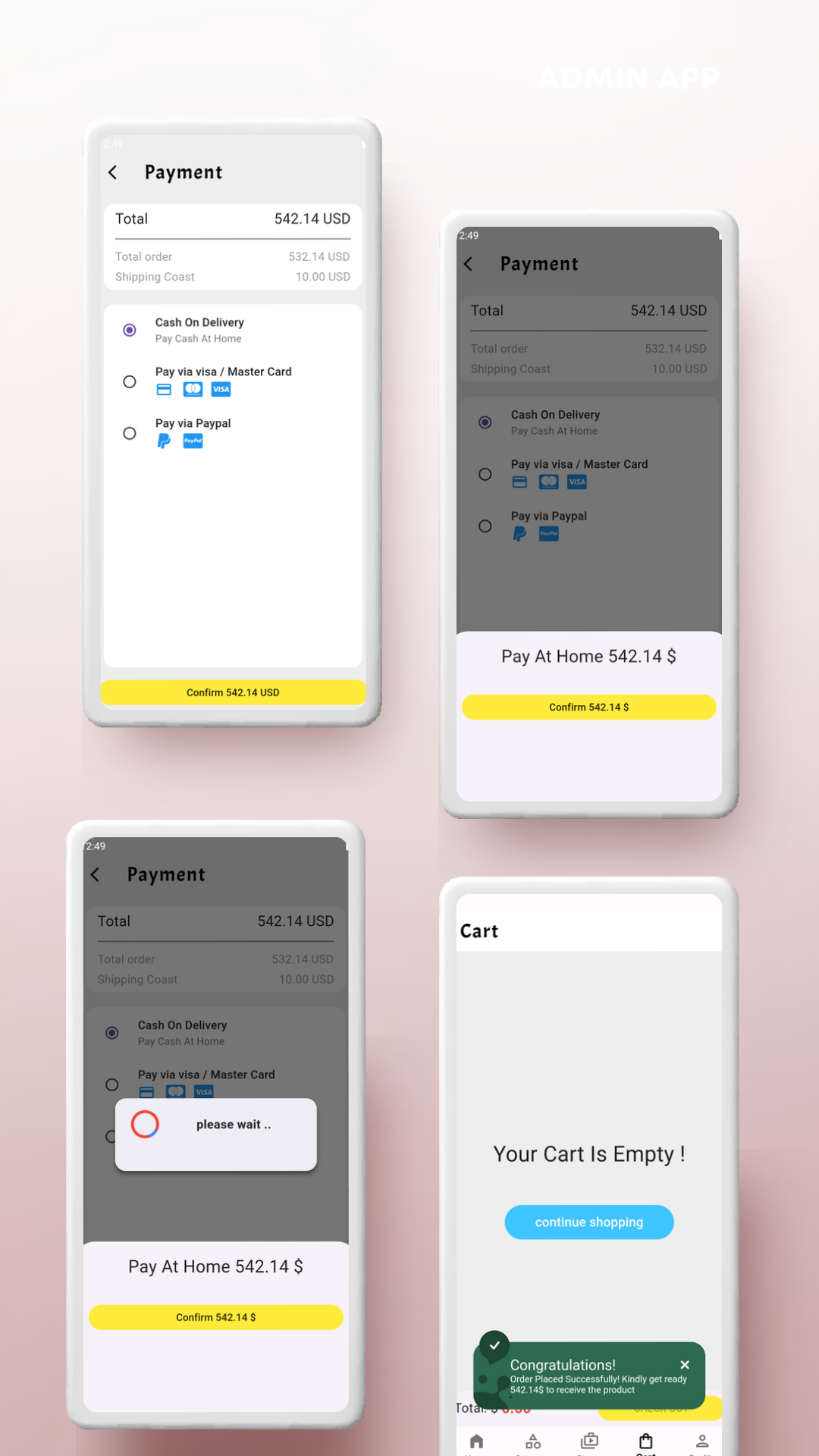 uShop v2.1 - Multi Vendor Ecommerce Mobile System With Admin App | Flutter & Firebase