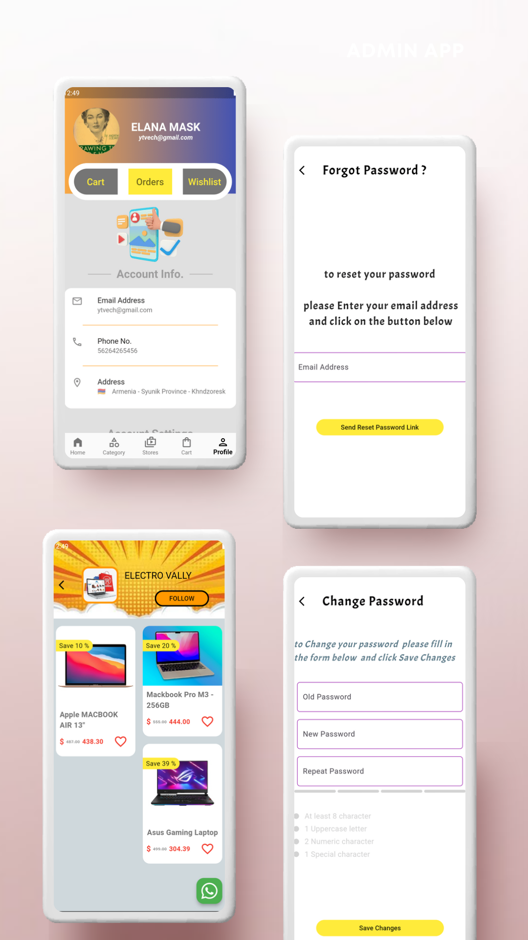 uShop v2.1 - Multi Vendor Ecommerce Mobile System With Admin App | Flutter & Firebase