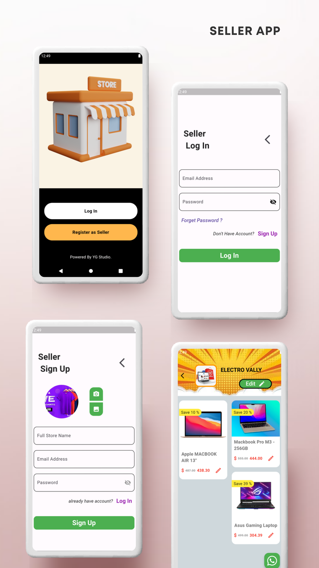 uShop v2.1 - Multi Vendor Ecommerce Mobile System With Admin App | Flutter & Firebase