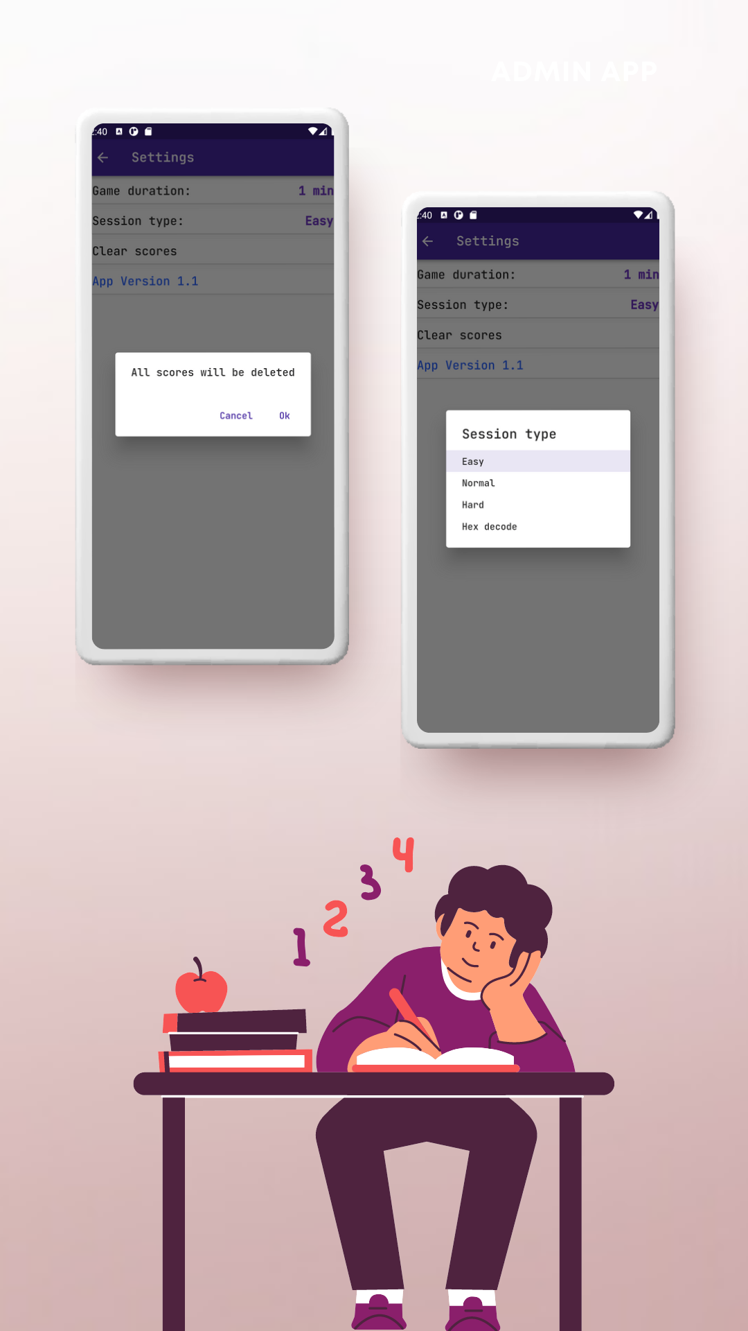 Trener v1.1 - Math Learning & Training App | Flutter & SQLite | Android & iOS