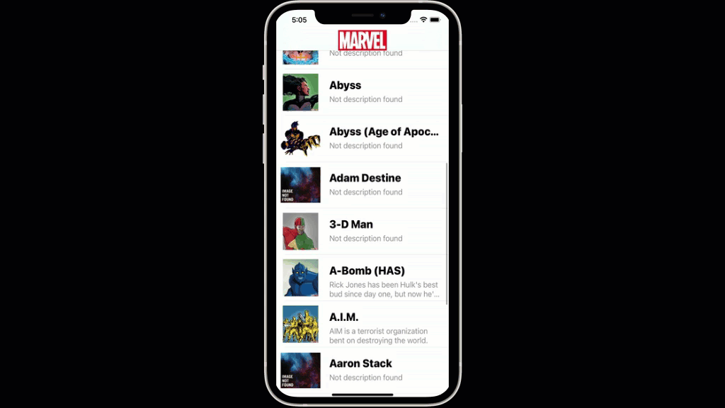 GitHub - alejandromoralesdev/marvel-api