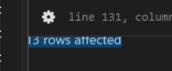Output of rows affected does not display correctly · Issue #231 ...