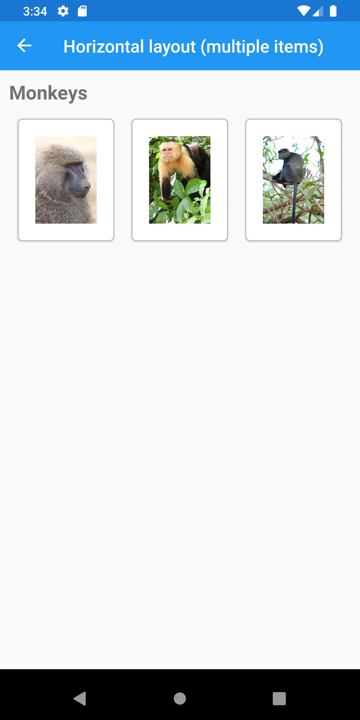 [Bug] CarouselView layout inconsistent across platforms for ...