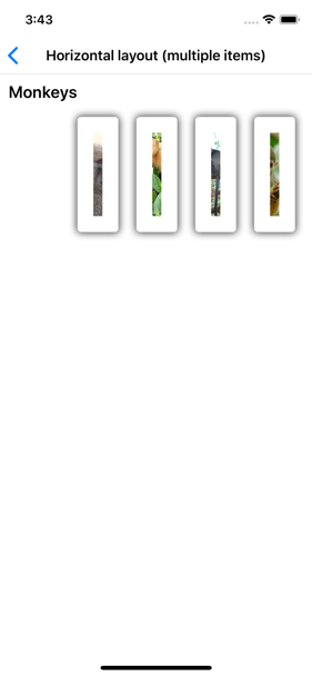[Bug] CarouselView layout inconsistent across platforms for ...