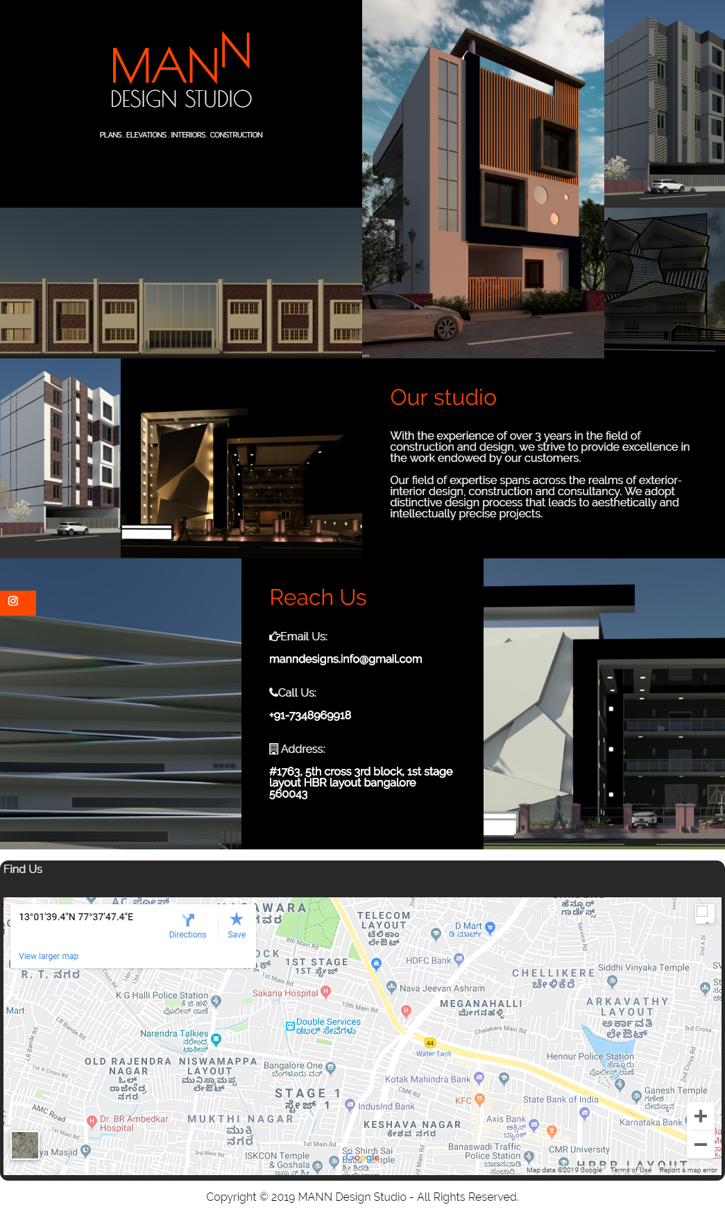 GitHub - salim7ali/MANN-Design-Studio-website: A business website ...