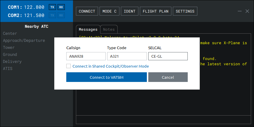 xPilot_before_connect
